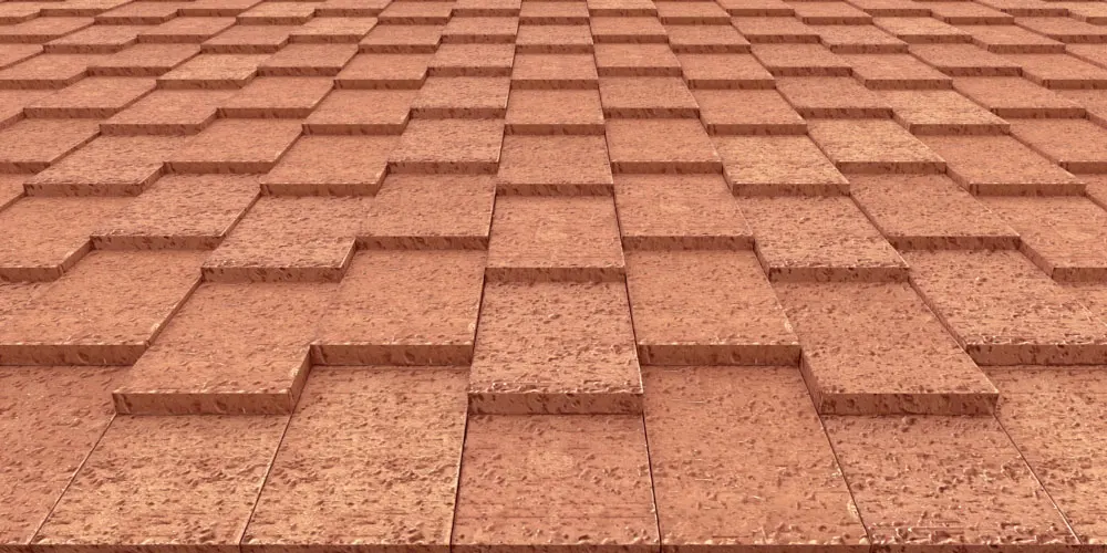 Teja Rústica Roja 12