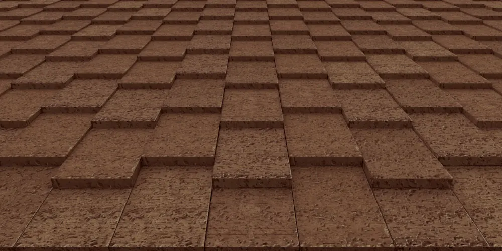 Teja Rústica Habano 12